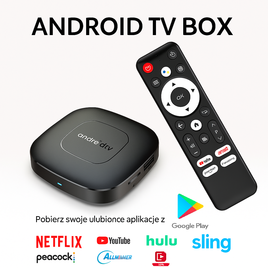 Android TV Box – Inteligentna Rozrywka 4K
