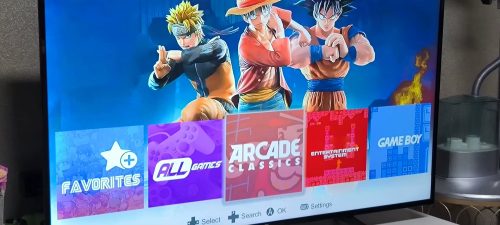 RetroPlay Ultra 4K – Konsola do Telewizora HDMI + 2 Pady Bezprzewodowe | Plug & Play photo review